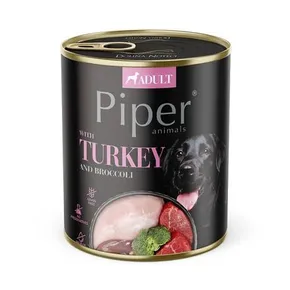NEW PIPER mit Truthahn und Brokkoli, Dose für Hunde 800 g
